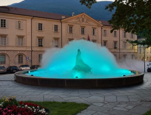 La fontana della foca resterà ‘annebbiata’ sino a fine agosto